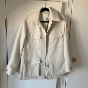 H&M Button Up Cream Jacket